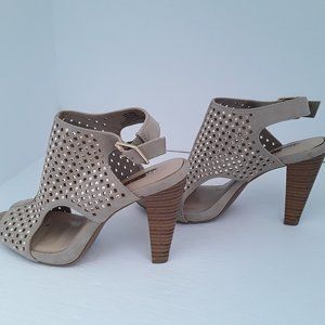 JLo Booties Golden Accents 6.5